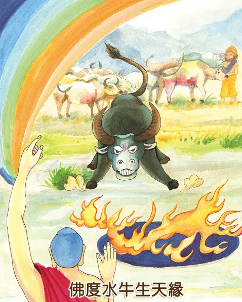 佛度水牛生天缘