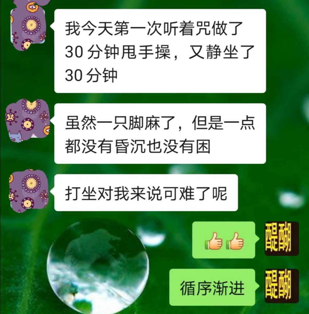 甩手操对打坐的好处