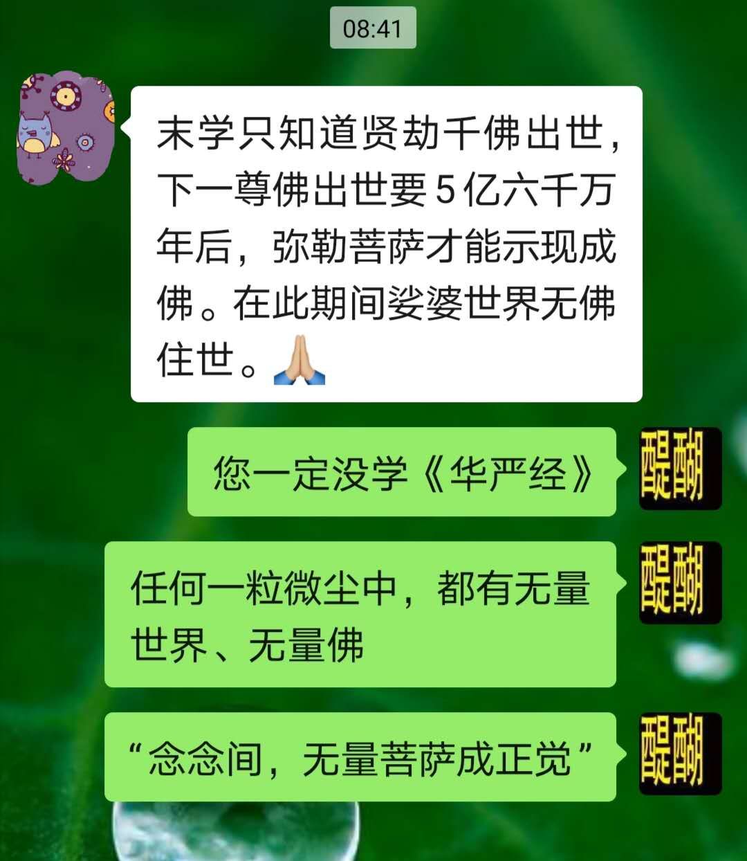 念念间，无量菩萨成正觉