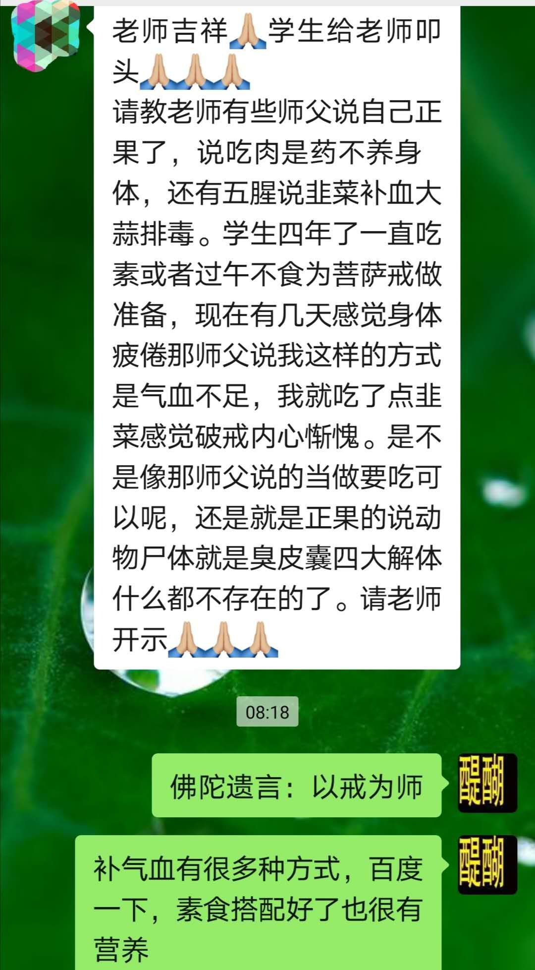 佛陀遗言：以戒为师