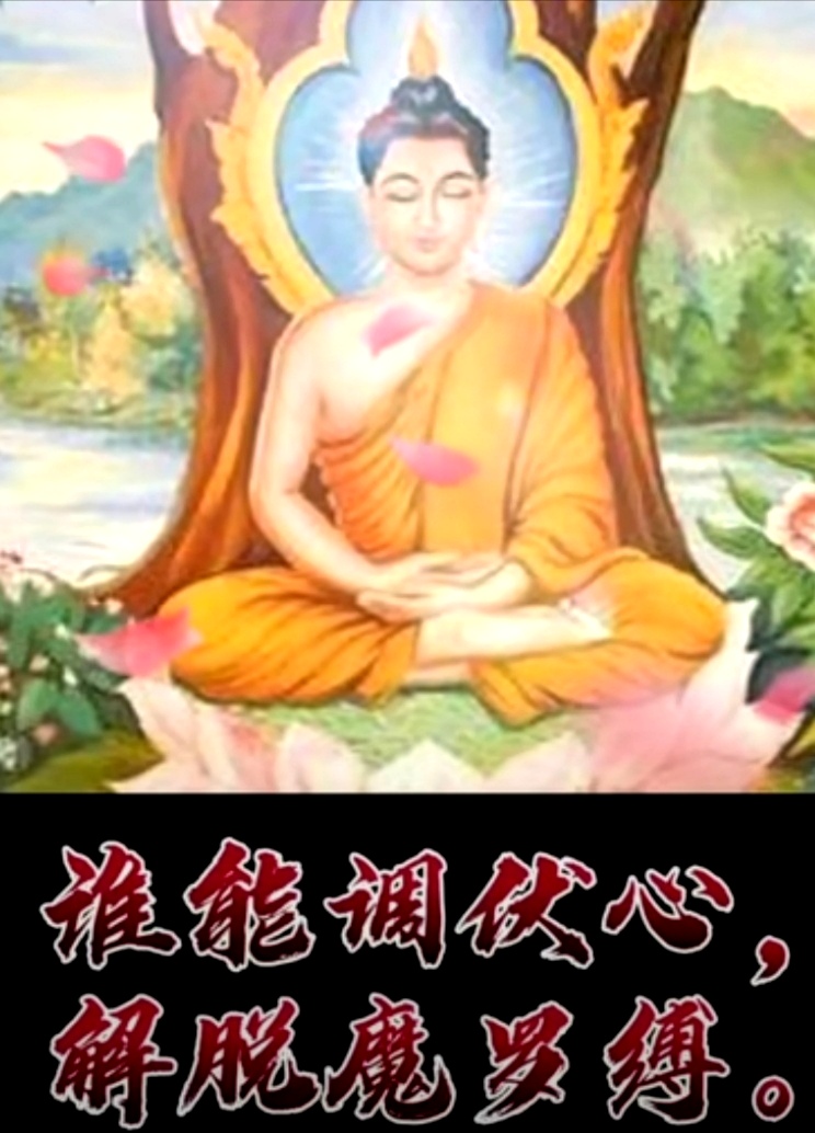 谁能降伏心，解脱魔罗缚。