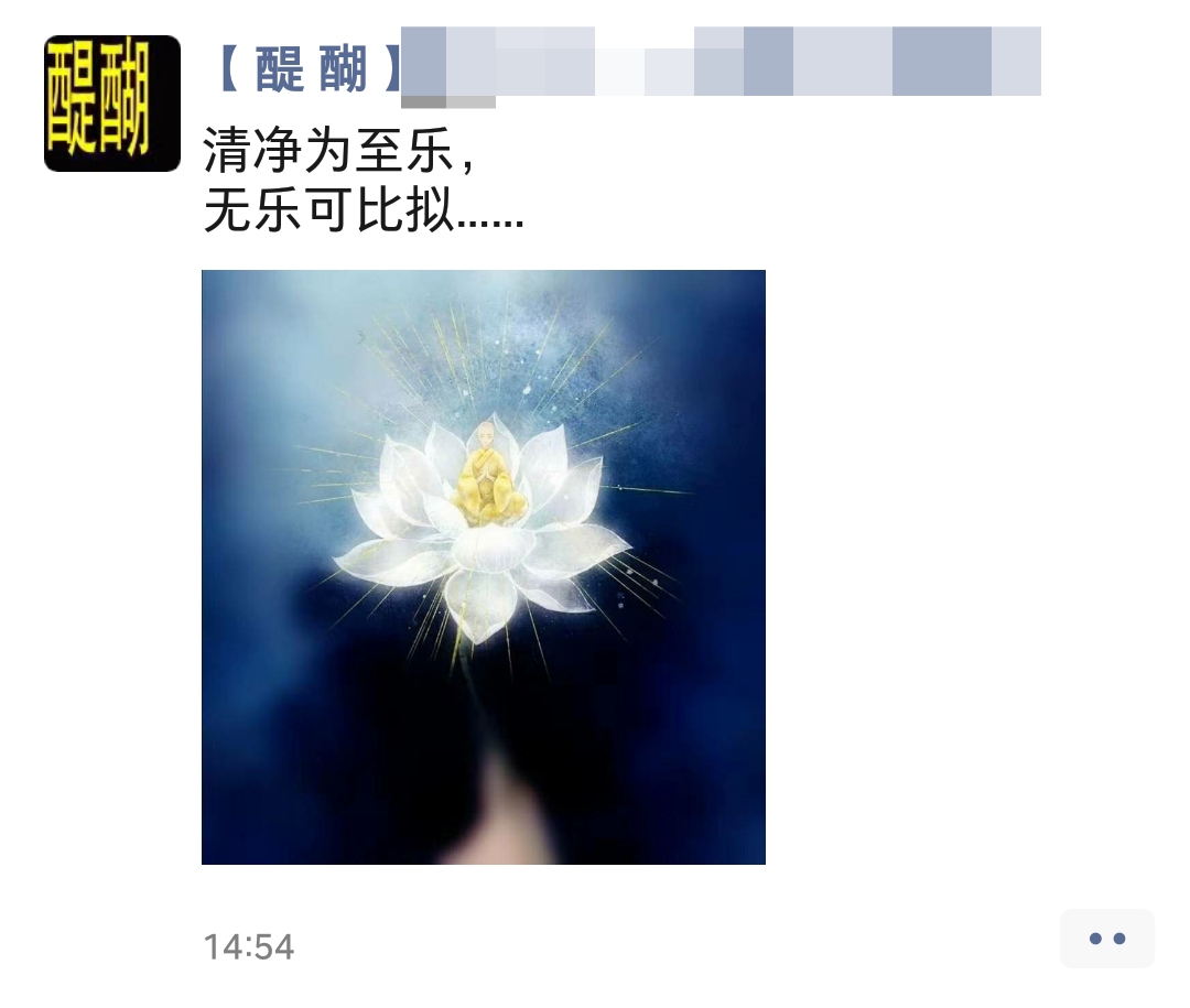 清净为至乐， 无乐可比拟