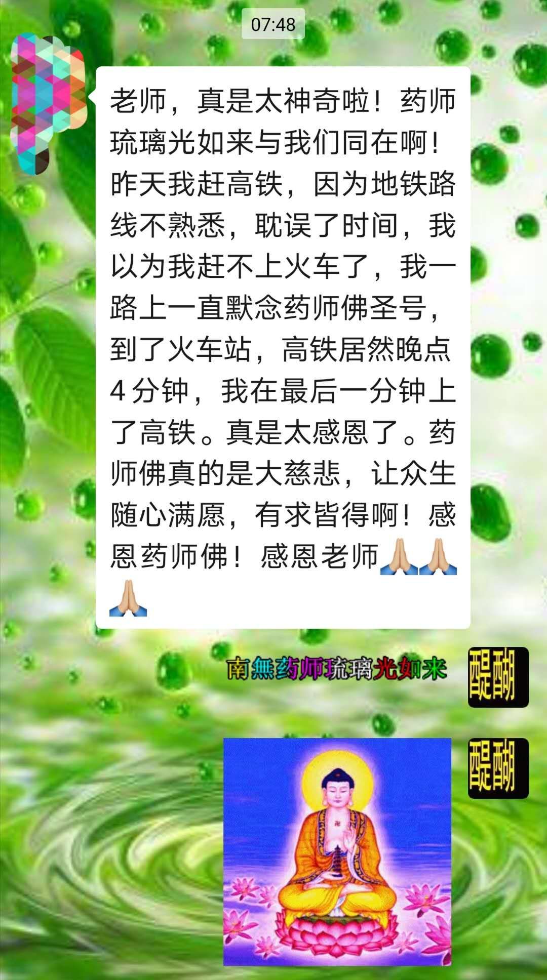 南无药师琉璃光如来