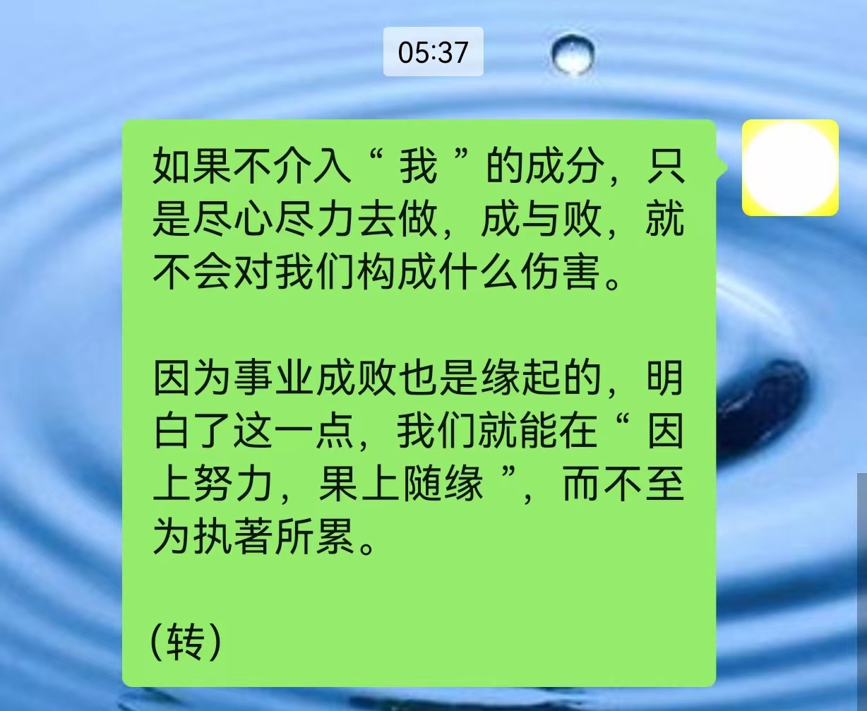 只是尽心尽力去做