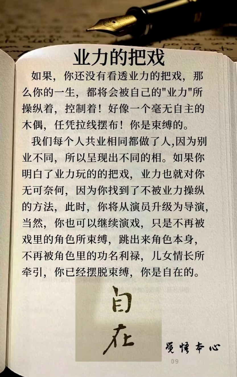 业力的把戏
